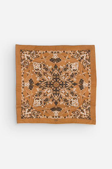Maison Lecomte Flament - Scarf bandana Camel