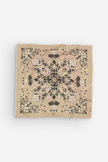 Maison Lecomte Flament - Scarf bandana Beige WS