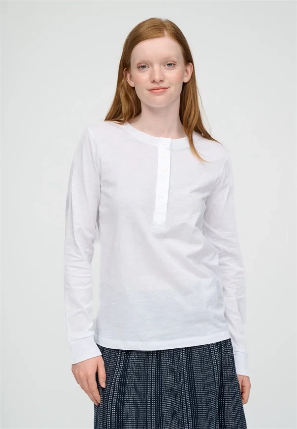 Moshi Moshi mind - Henley tee white