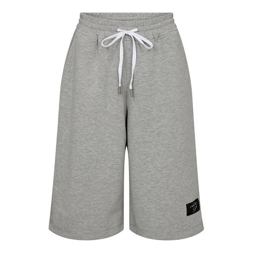 Haute L'amitié - Maxi sweat bermuda Grey melange