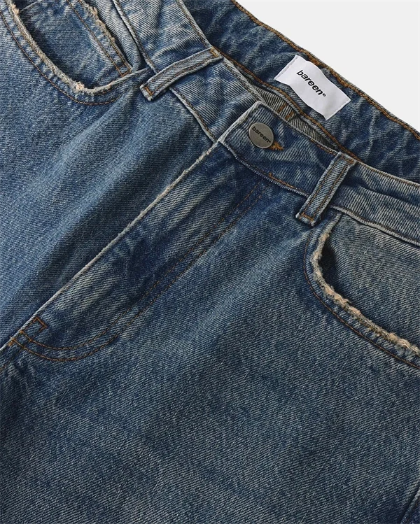 Bareen - Loose fit jeans Faded blue