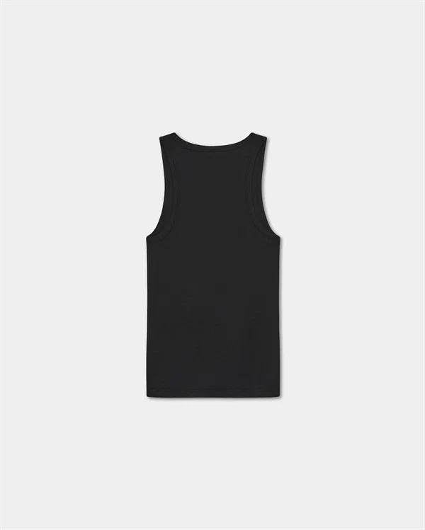 Bareen - Rib tank top Black