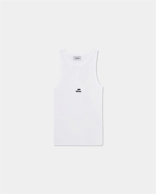 Bareen - Rib tank top White