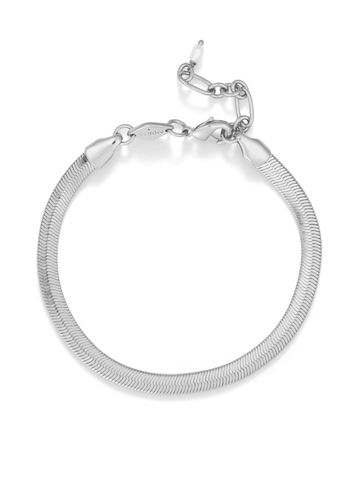 ANNI LU - Snake charmer bracelet Silver