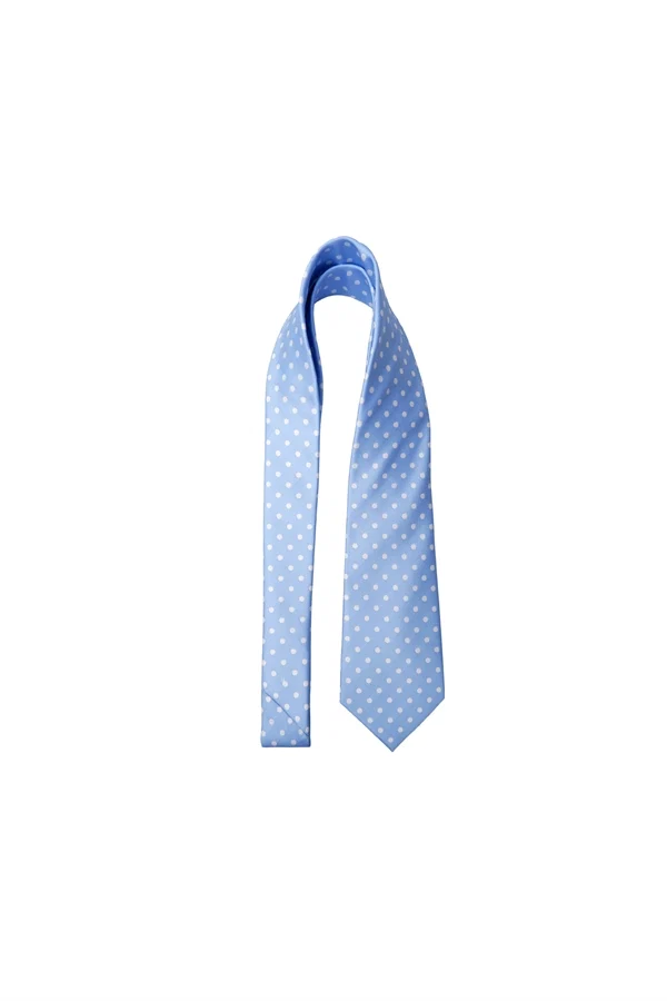 Black colour - BClulu tie Blue dot