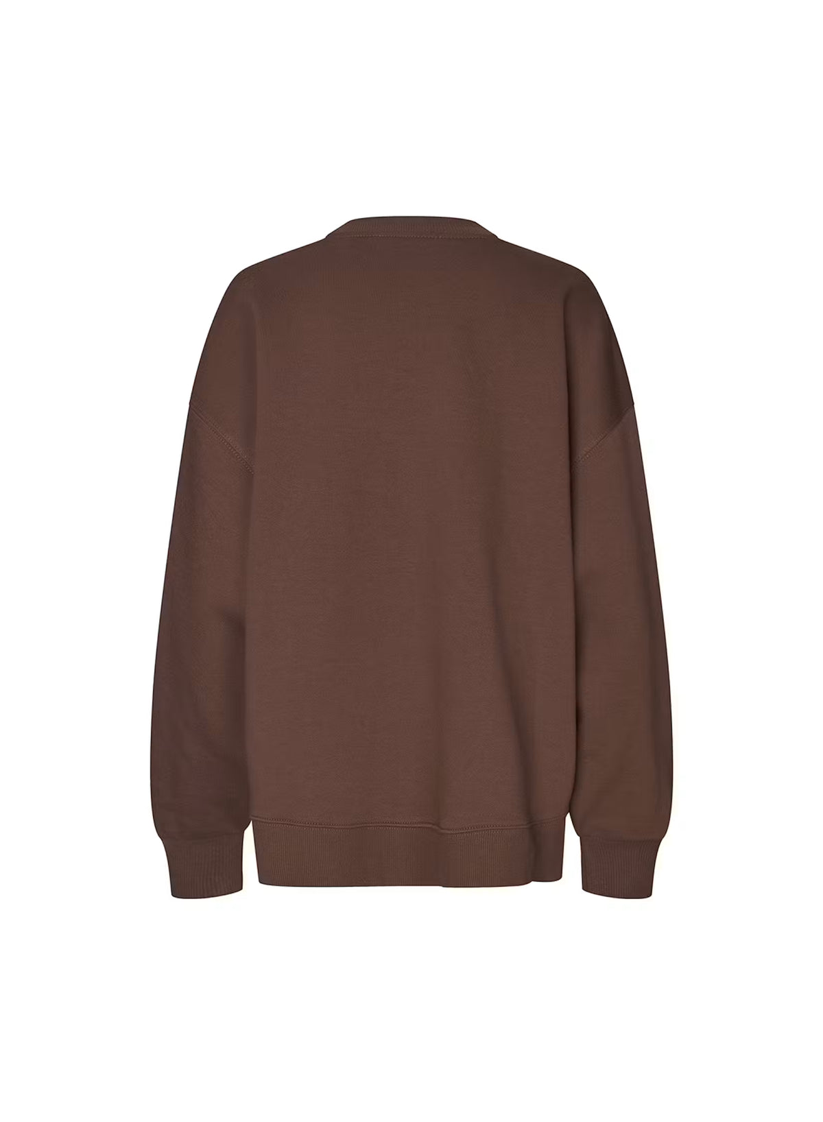 Rotate - Heavy sweat crewneck Chestnut
