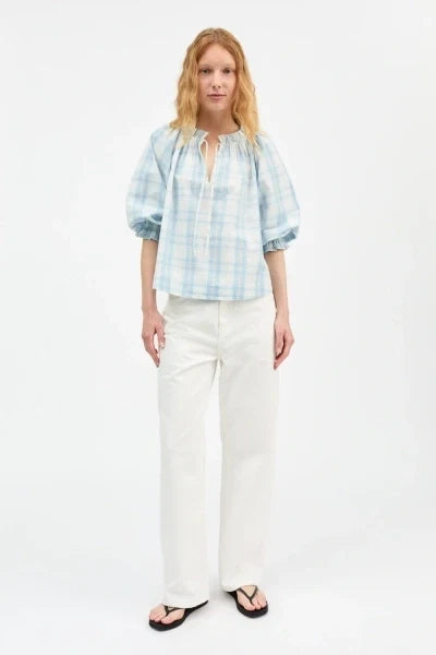 Skall - Newmoon blouse Vintage check