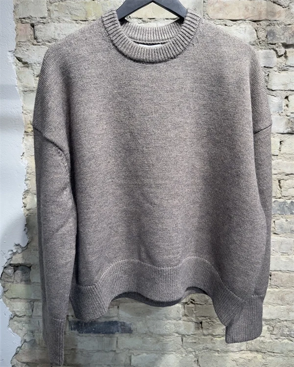 Boii - Olol o-neck Dark melange