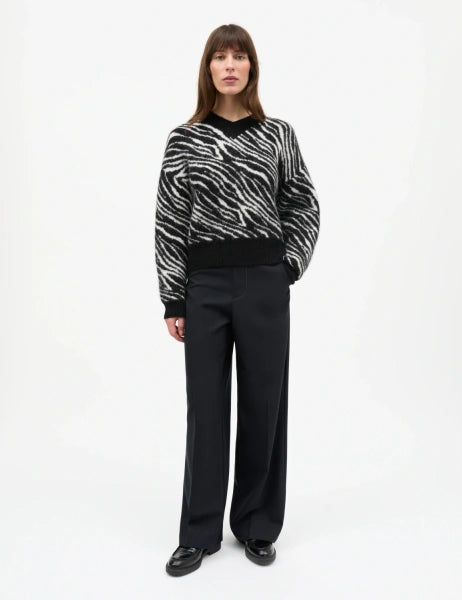 Mads Nørgaard - Esther alpaca knit Zebra