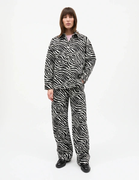 Mads Nørgaard - Gisla AOP shirt Zebra