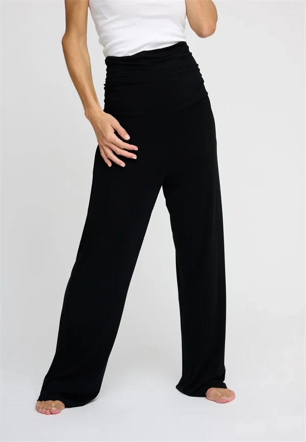 Moshi Moshi mind - Pure pants Black