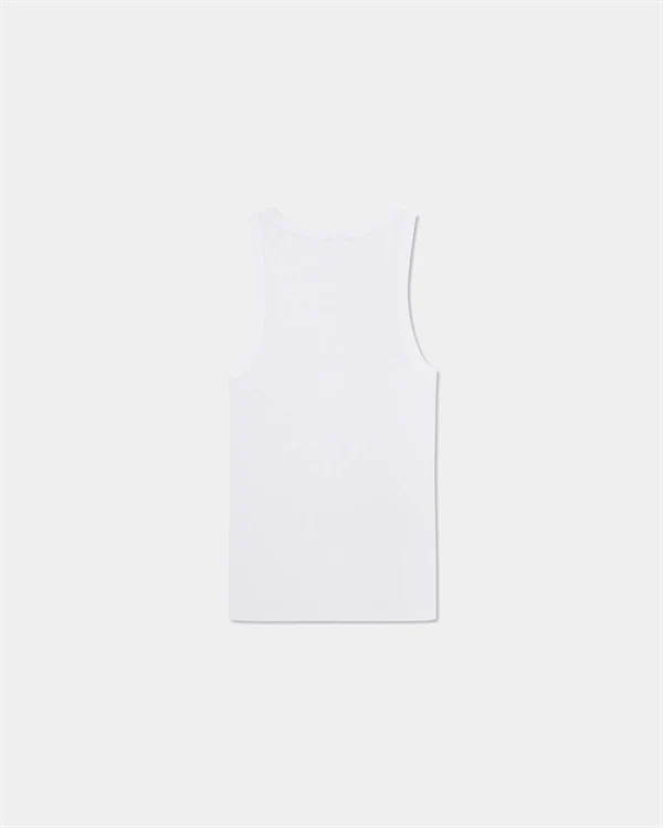 Bareen - Rib tank top White