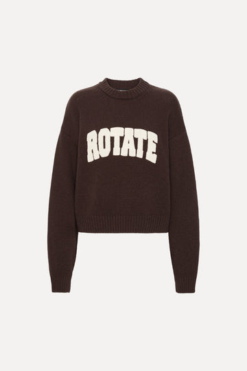 Rotate - Crewneck sweater Molé comb
