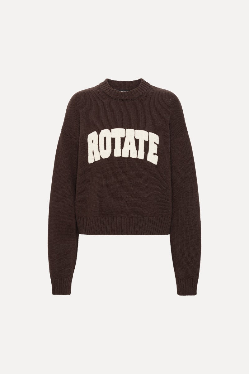Rotate - Crewneck sweater Molé comb