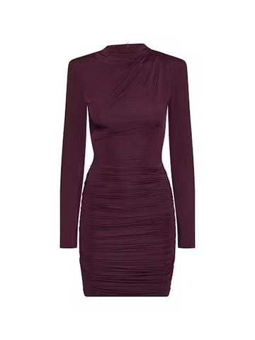 Rotate - Drapey mini dress Winetasting