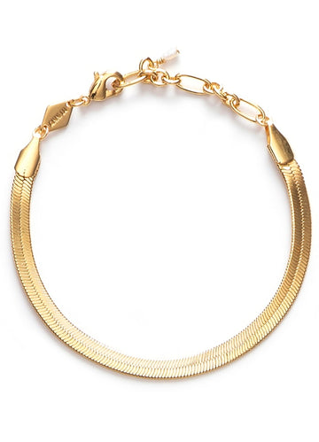 ANNI LU - Snake charmer bracelet Gold