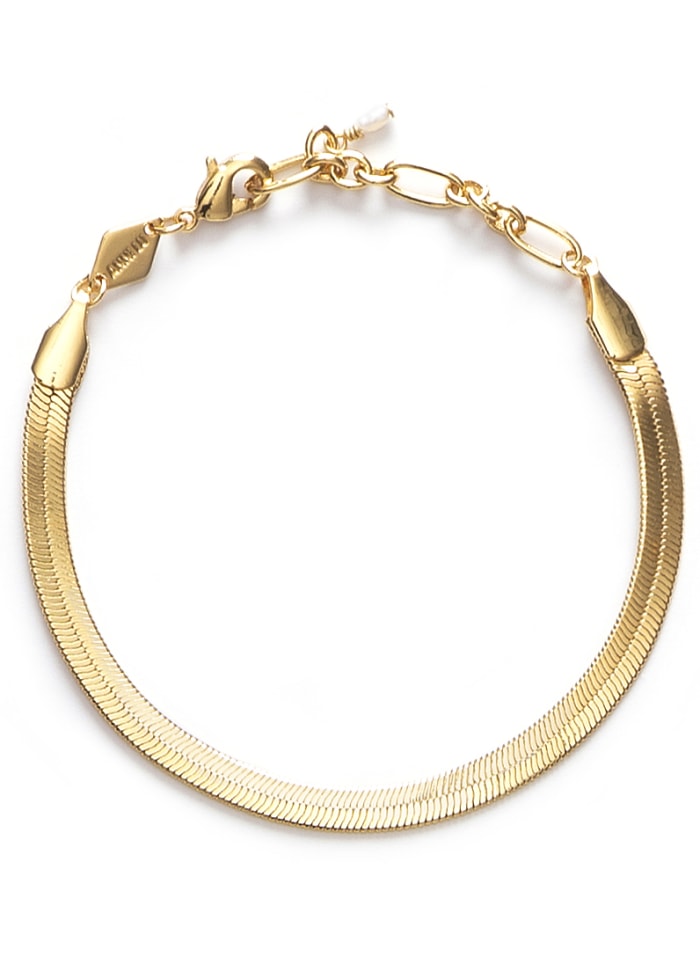 ANNI LU - Snake charmer bracelet Gold