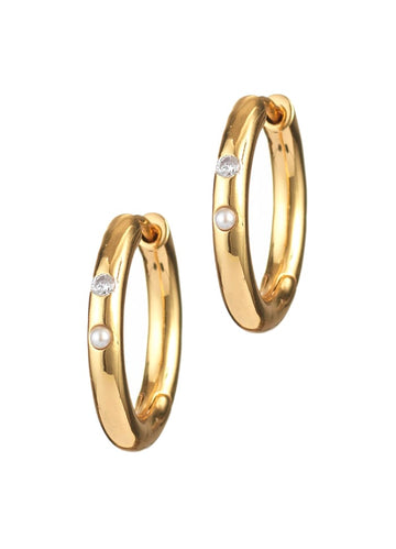 ANNI LU - Brigitte hoops Gold