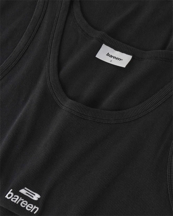 Bareen - Rib tank top Black