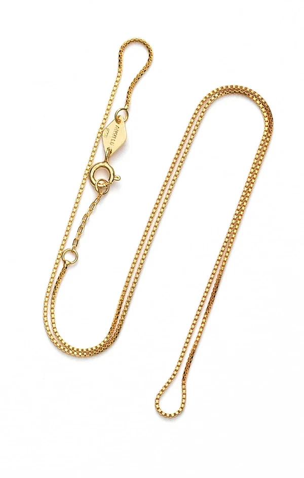 ANNI LU - Box chain necklace