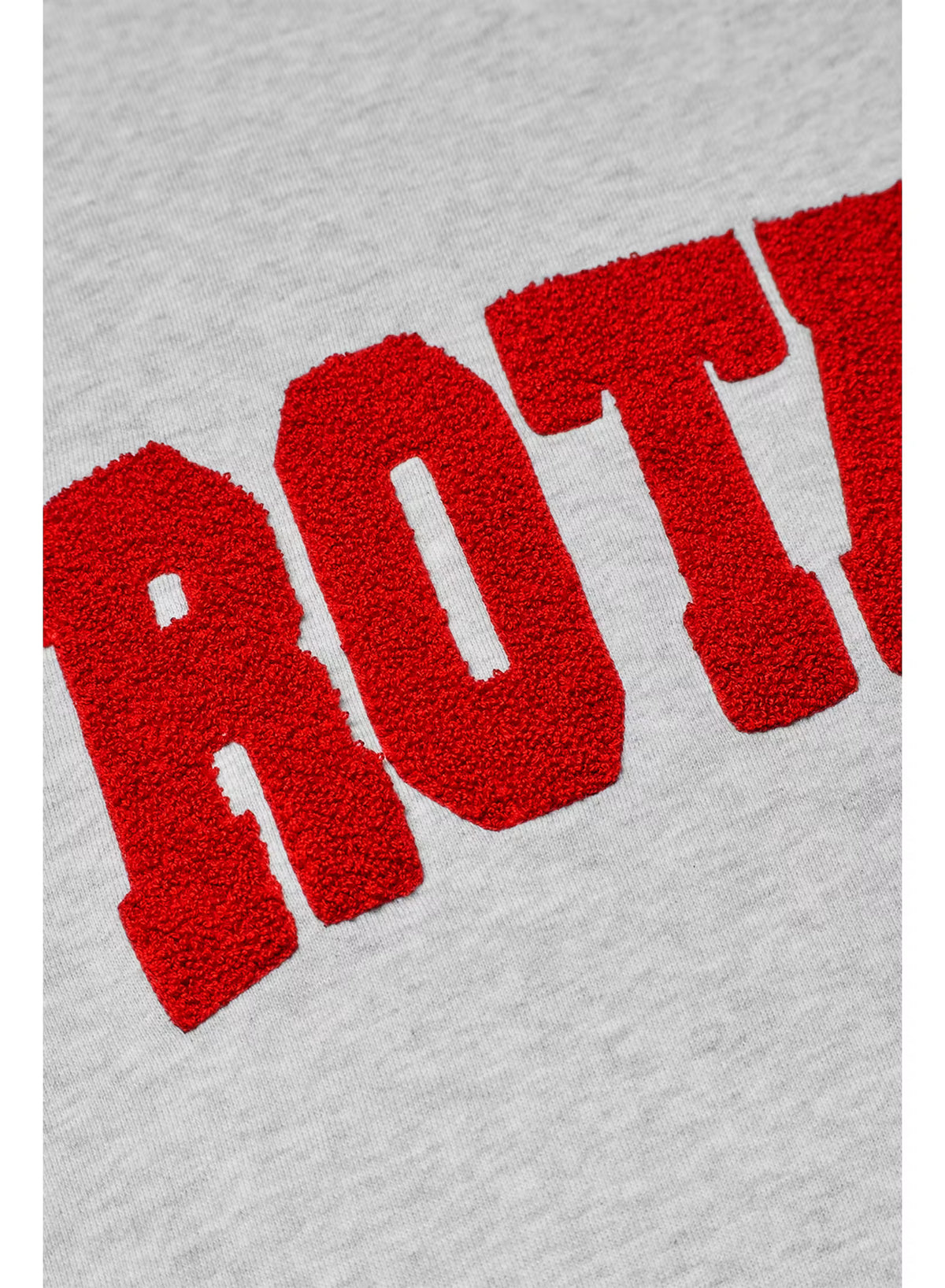 Rotate - Heavy sweat crewneck Light grey melange