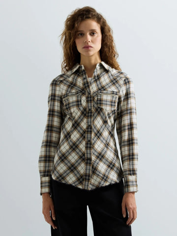 Replay - Chequered cotton shirt