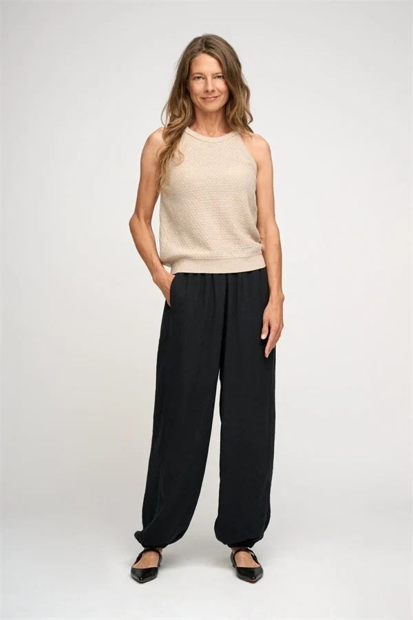 Moshi moshi mind - Free pants linen Moonless night