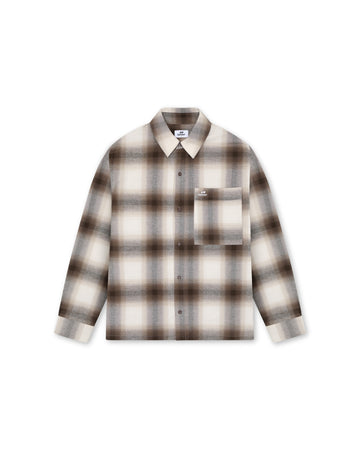 Bareen - Flannel shirt Brown check