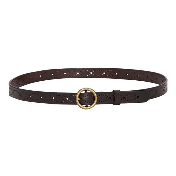 Plissé Copenhagen - Gaya belt Dark brown