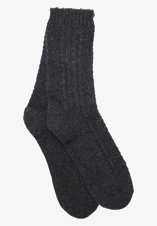 moshi moshi - Winter socks Charcoal melange