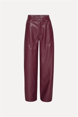 Rotate - Mid waisted piping pants