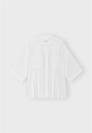 Moshi Moshi mind - Ellie shirt linen White