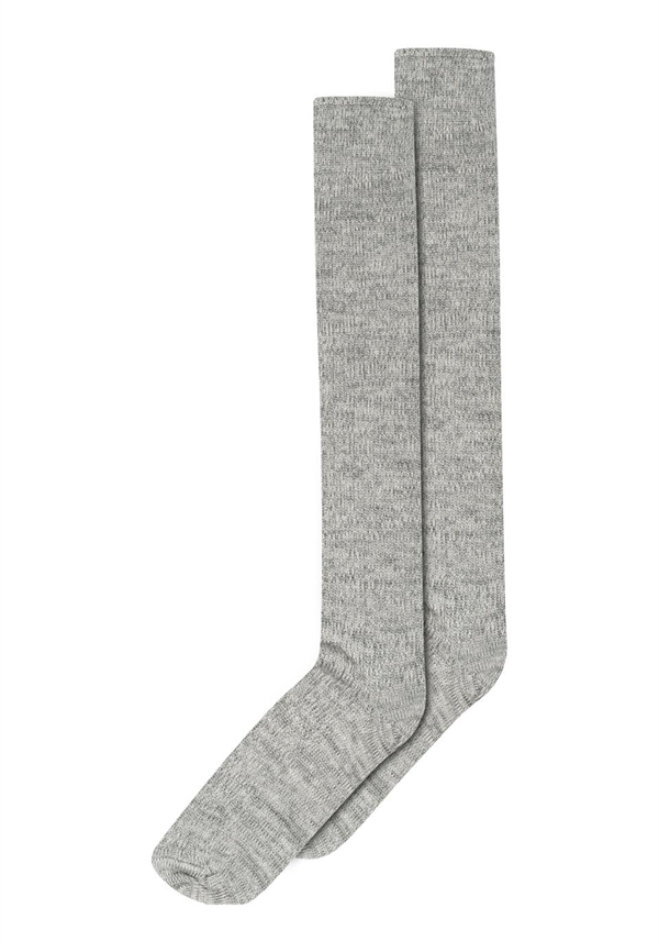 MP - Megan knee socks Grey melange 