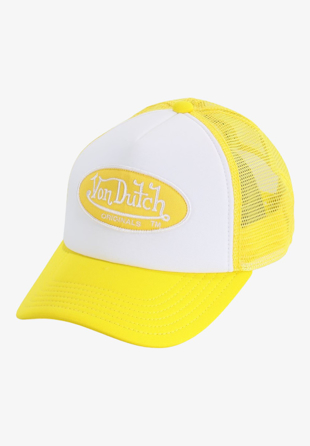 Von Dutch - Trucker Tampa White/Yellow