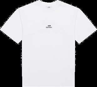 Bareen - Box fit t-shirt logo White