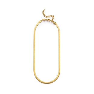 ANNI LU - Snake charmer necklace Gold