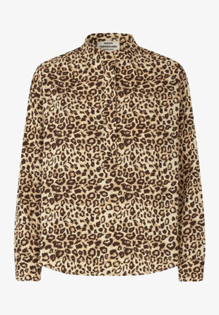 Mads Nørgaard - Crinckle Pop Rosie Shirt Leopard