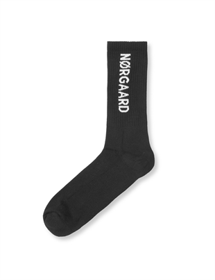 Mads Nørgaard - Cotton tennis sock Black