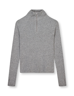 Mads Nørgaard - Ida knit Grey melange