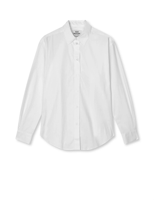 Mads Nørgaard - Crelly shirt Snow white