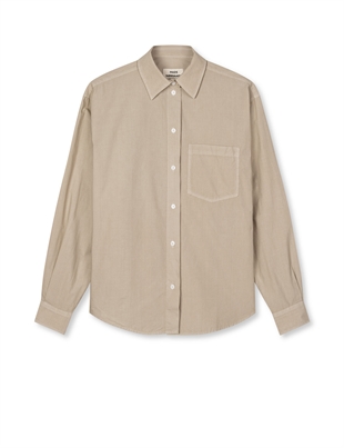 Mads Nørgaard - Carol shirt Plaza taupe