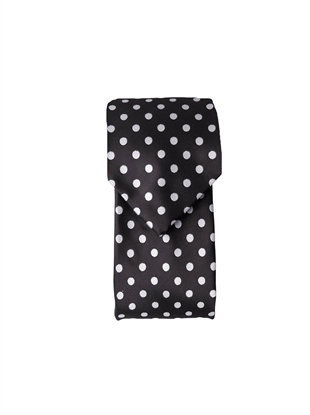 Black colour - BClulu tie Black dot