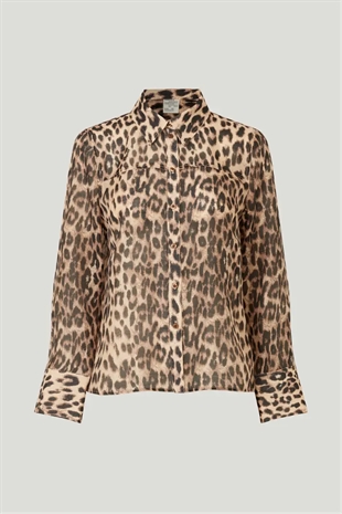 Baum und Pferdgarten - Madison shirt Leopard