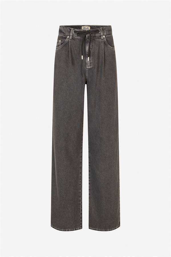 Baum und Pferdgarten - Nanny pants Black worn denim