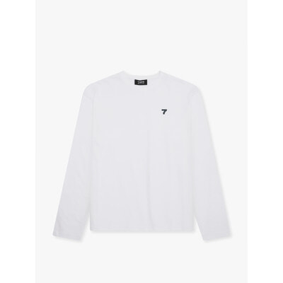 7 days active - Waffle L/S tee Brilliant white