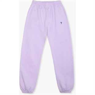 7 days active - Organic fitted sweatpants Lavender