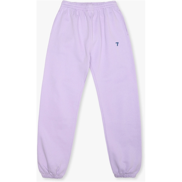 7 days active - Organic fitted sweatpants Lavender