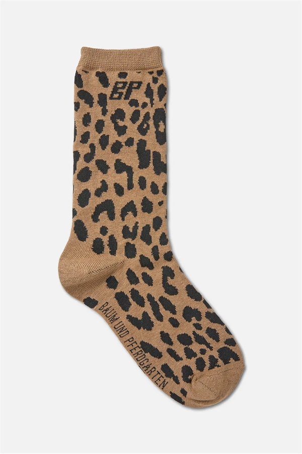 Baum und Pferdfarten - Ling socks Brown leopard