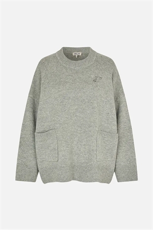 Baum und pferdgarten - Cristel knit Grey melange