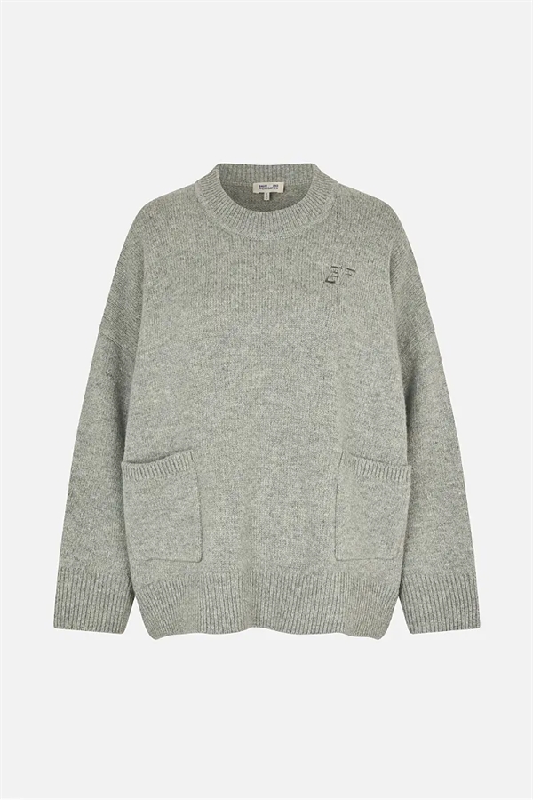 Baum und pferdgarten - Cristel knit Grey melange